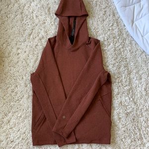 Lululemon At Ease Hoodie (Dark Terracotta)
